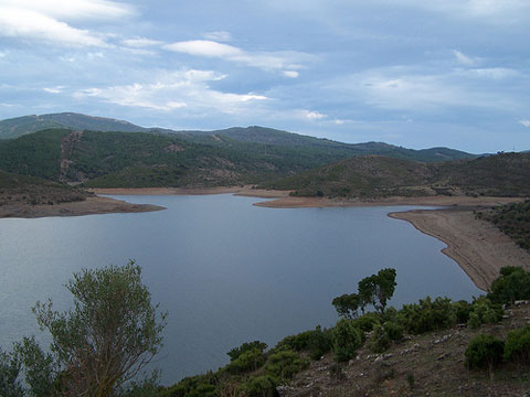 Flumendosa Lake Near Villagrande