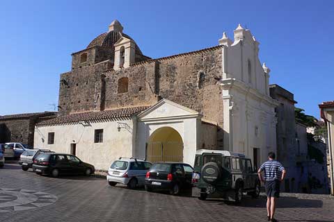 old chruch in orosie sardinia