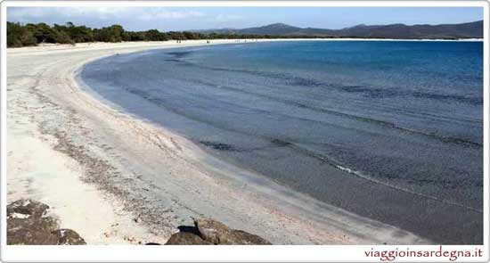 The Seconda Spiaggia in Sant'Anna Aresi Sardinia